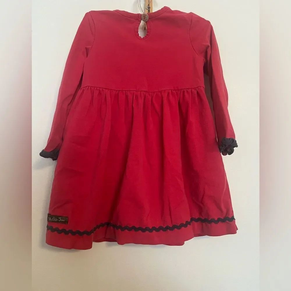 Matilda Jane Red Ruffle Dress - Picture 3 of 3